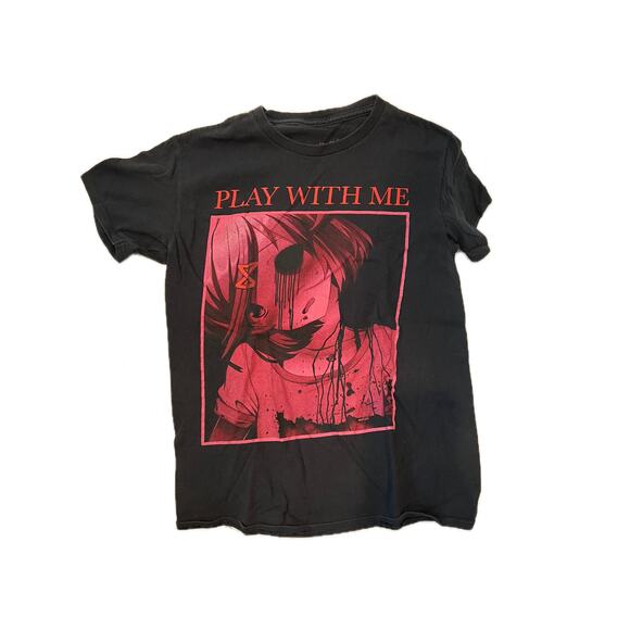 Doki Doki Literature Club Natsuki Play W Me T Shirt Mens S - Picture 1 of 3